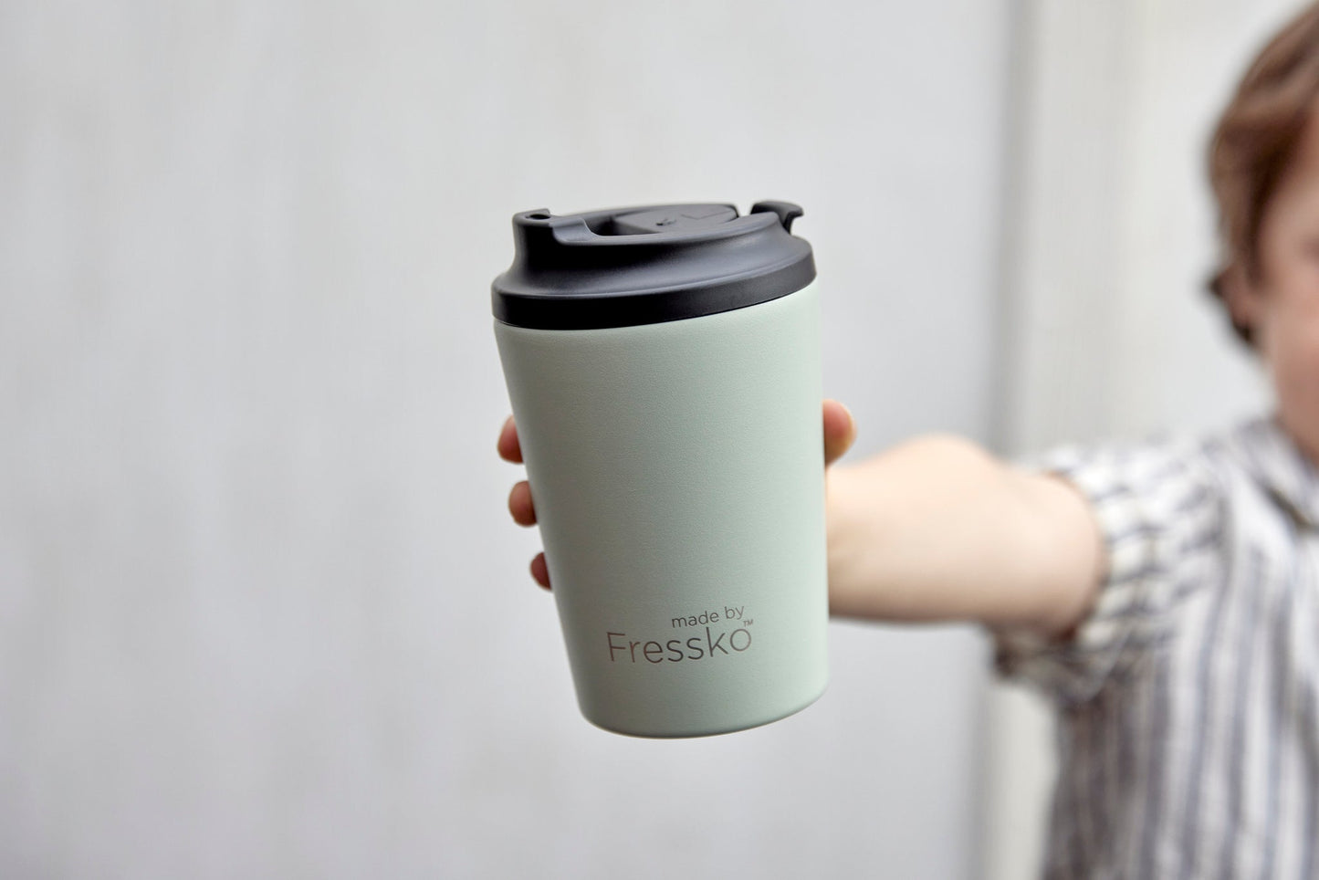 Reusable Cup | Camino | Sage | Stainless Steel | 340ml/12oz