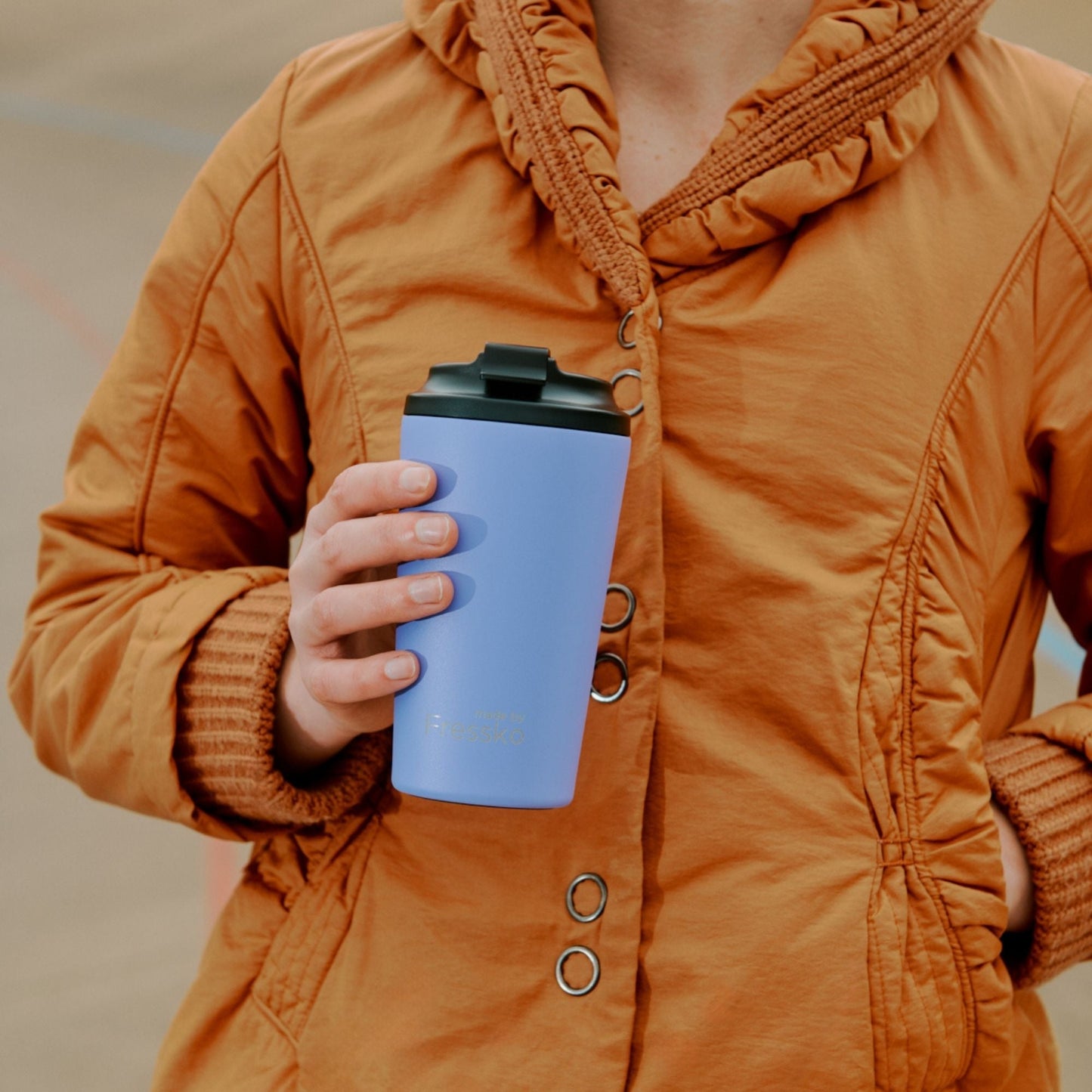 Reusable Cup | Grande 475ml/16oz - Grape Made By Fressko Coffee cup