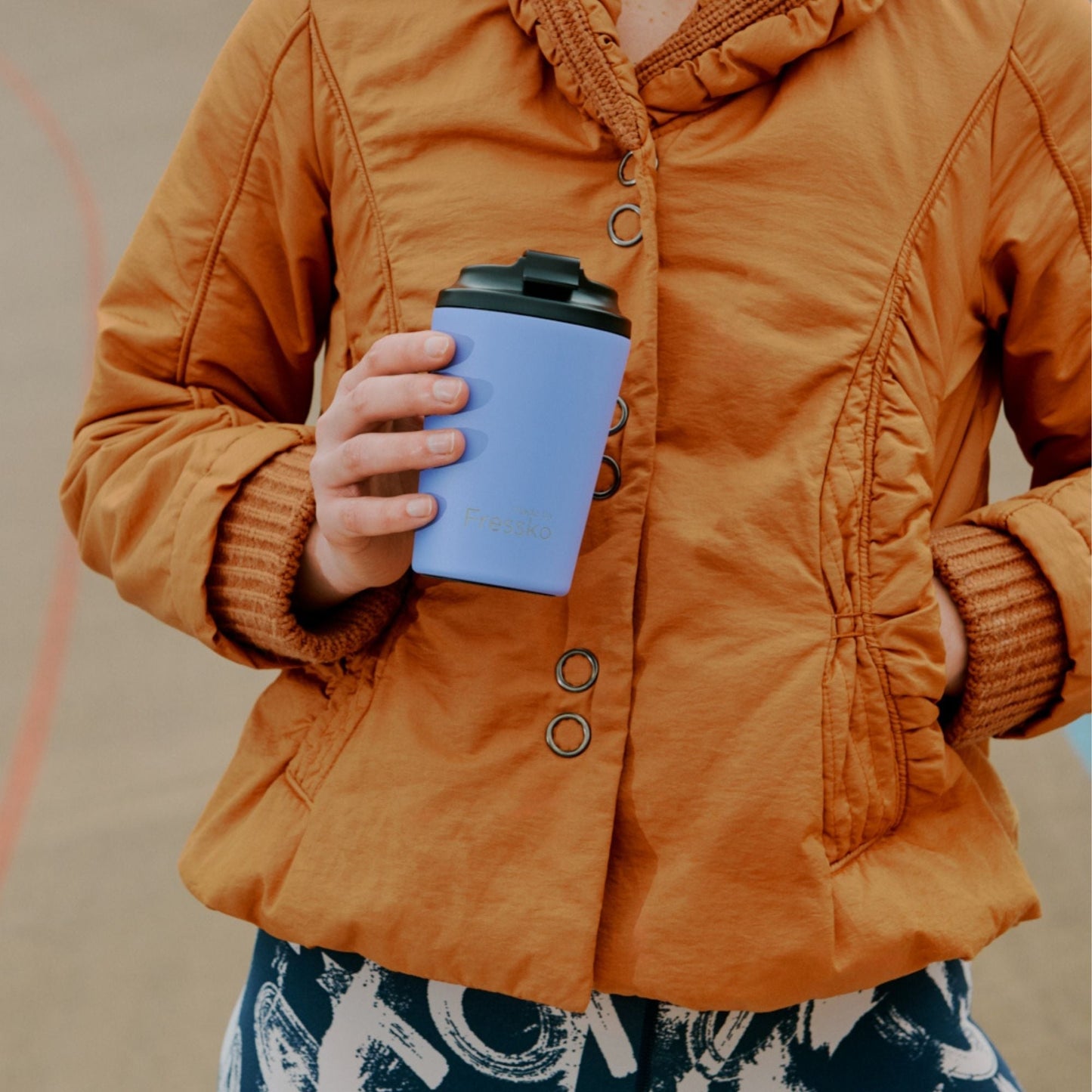 Reusable Cup | Camino 340ml/12oz - Grape Made By Fressko Coffee cup