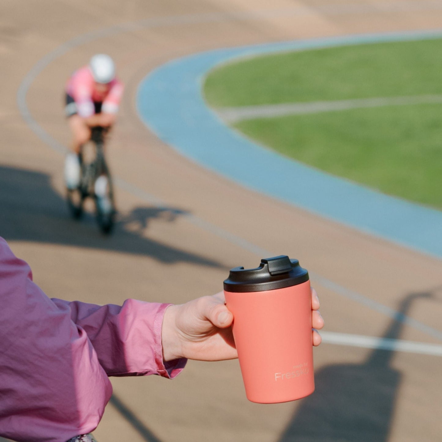 Reusable Cup | Camino | Coral | Stainless Steel | 340ml/12oz