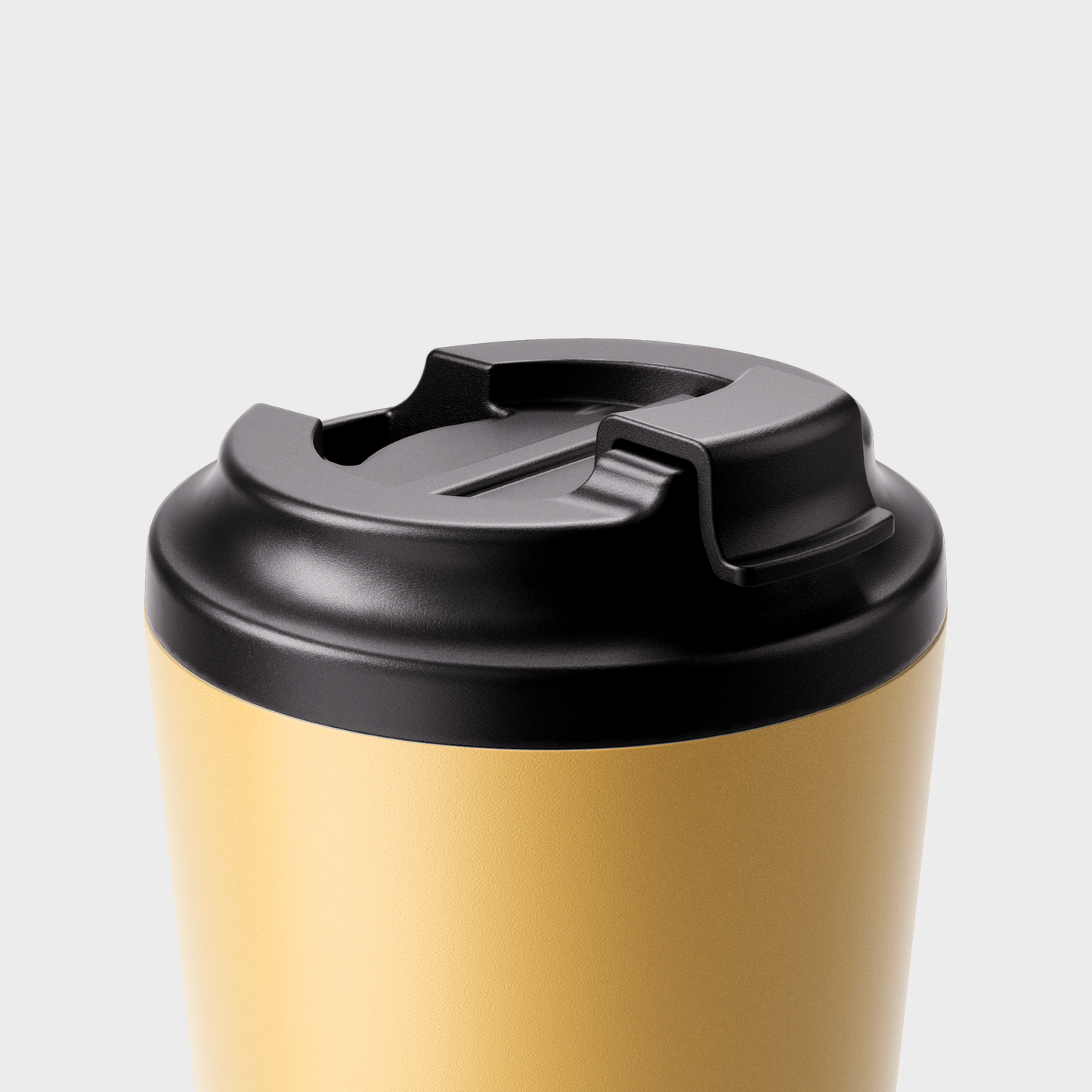 Reusable Cup | Bino | Canary | Stainless Steel | 227ml/8oz