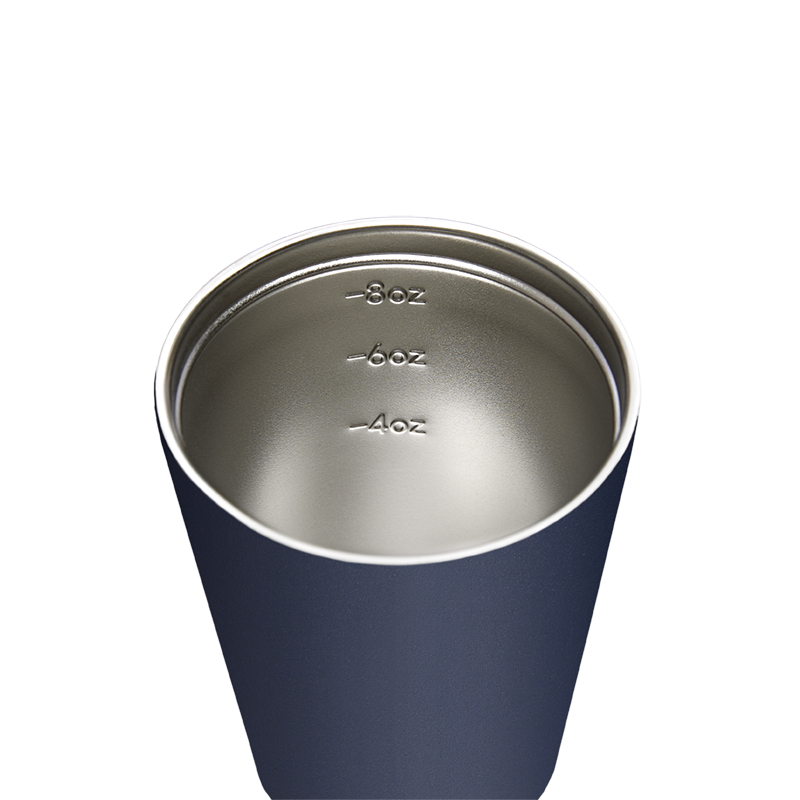 Reusable Cup | Bino | Denim | Stainless Steel | 227ml/8oz
