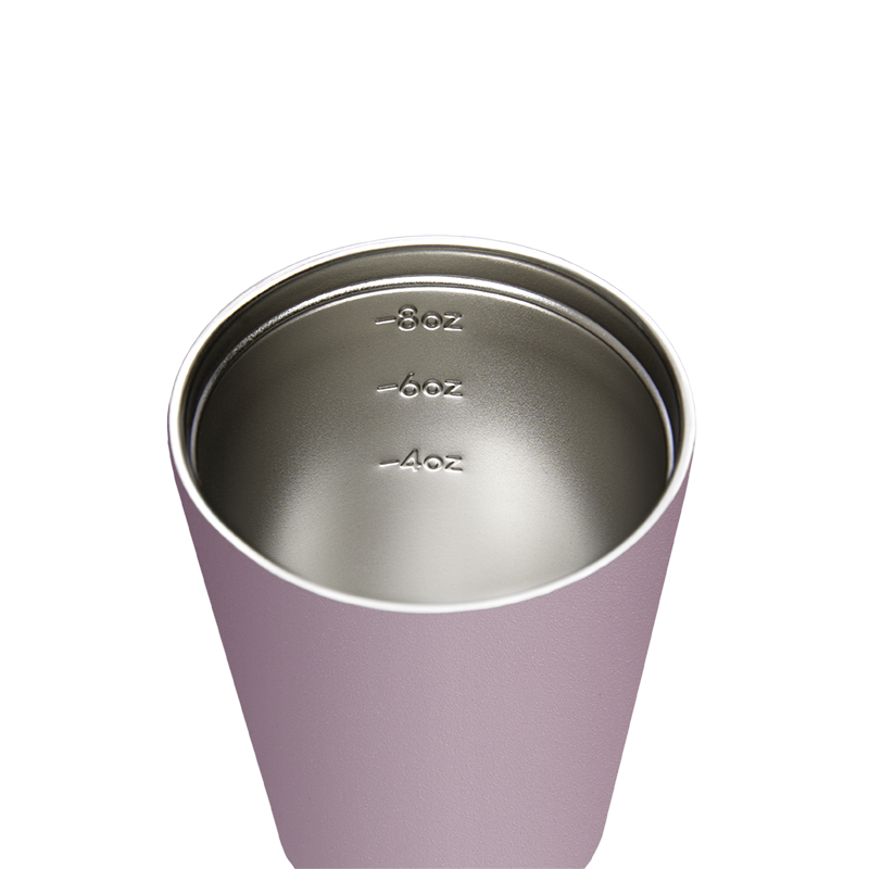 Reusable Cup | Bino | Lilac | Stainless Steel | 227ml/8oz