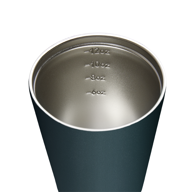 Reusable Cup | Camino 340ml/12oz - Emerald Made By Fressko Coffee cup