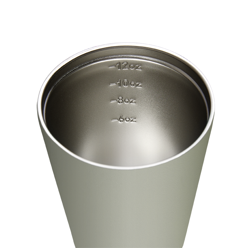 Reusable Cup | Camino | Sage | Stainless Steel | 340ml/12oz