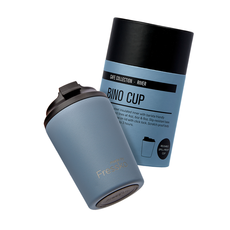 Reusable Cup | Bino | River | Stainless Steel | 227ml/8oz