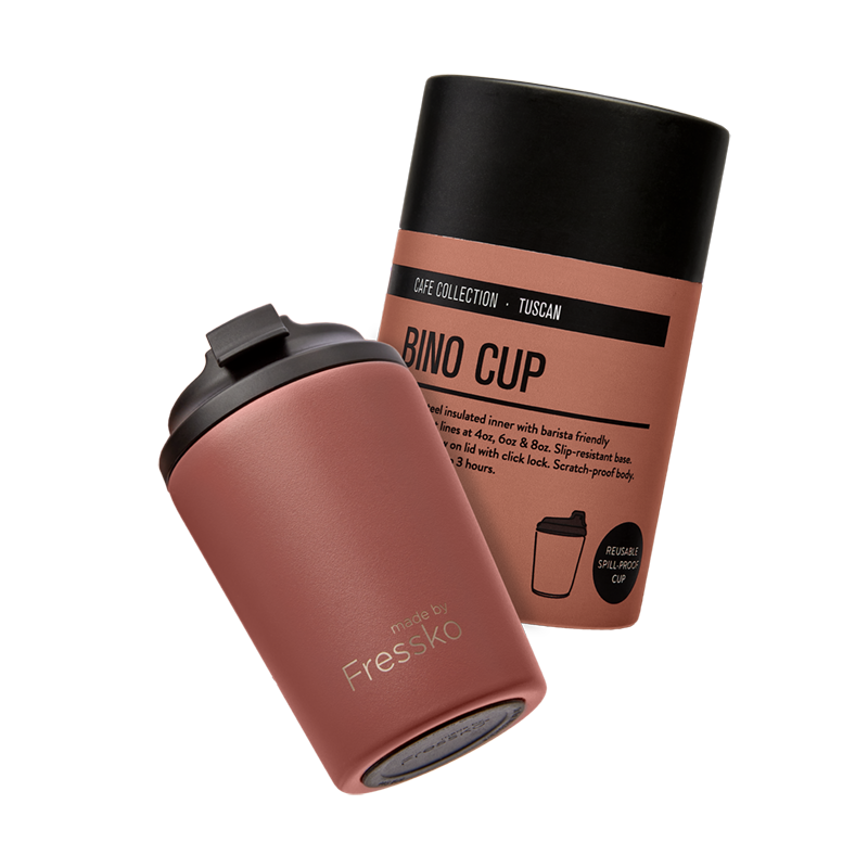 Reusable Cup | Bino | Tuscan | Stainless Steel | 227ml/8oz