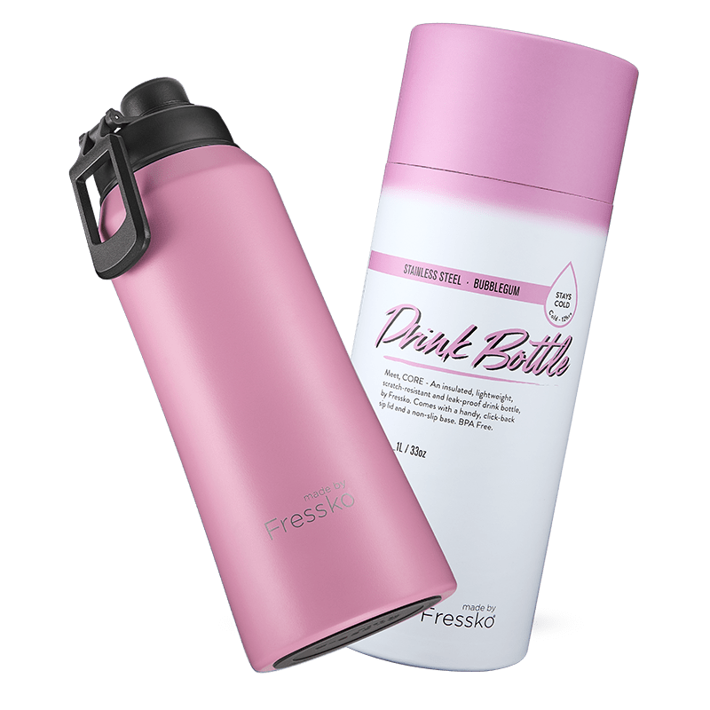 Drink Bottle | Core 1L - Bubblegum Made By Fressko Type_Drink Bottle