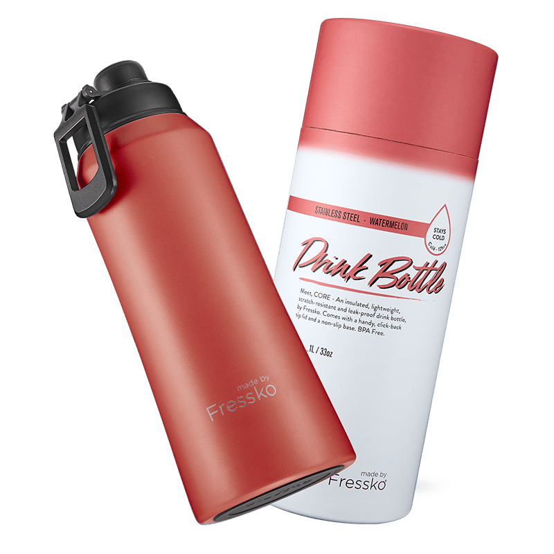 Drink Bottle | Core 1L - Watermelon Made By Fressko Drink Bottle