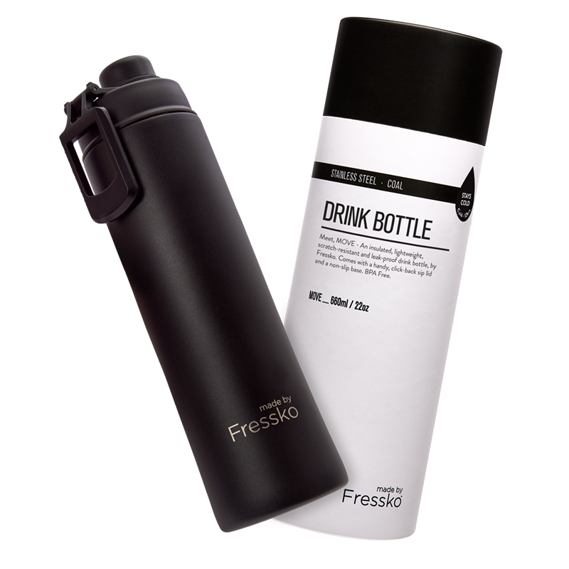 Drink Bottle | Move | Coal | 660ml/22oz