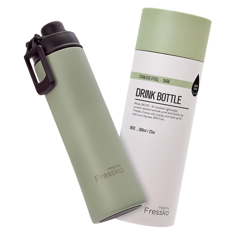Drink Bottle | Move | Sage | 660ml/22oz