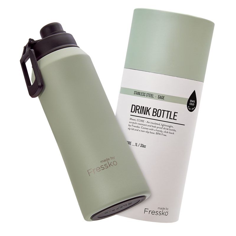 Drink Bottle | Core | Sage | 1L/33oz