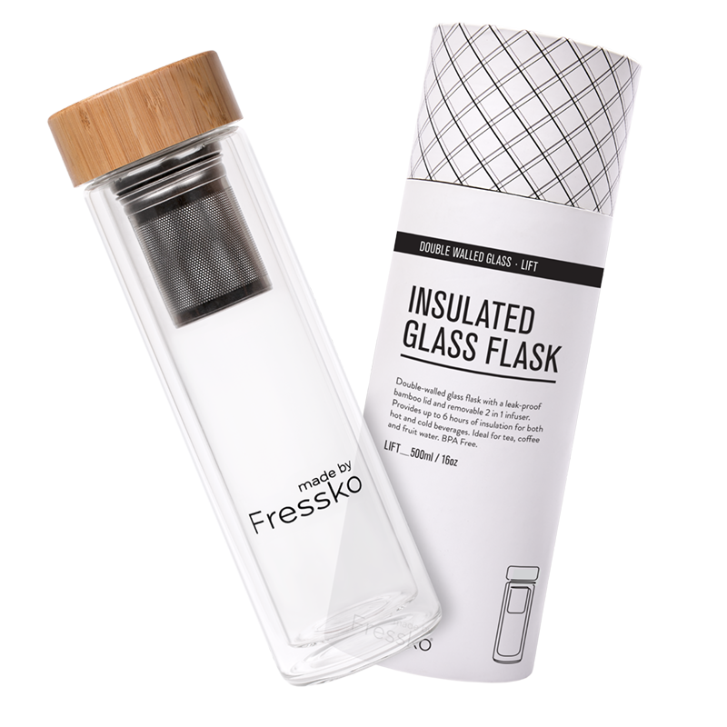 Glass Infuser Flask | LIFT | 500ml/16oz
