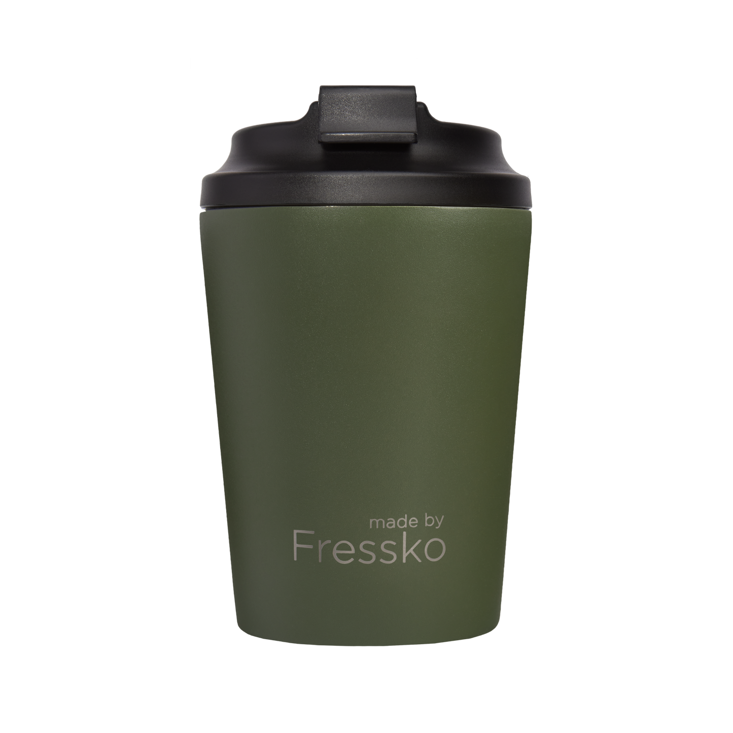 Reusable Cup | Camino | Khaki | Stainless Steel | 340ml/12oz