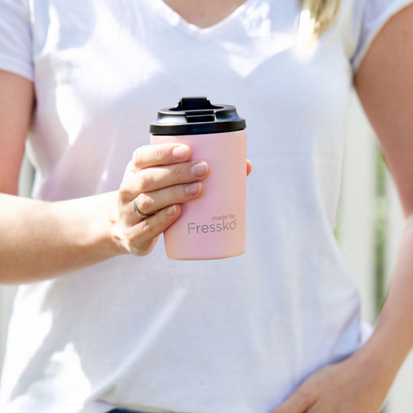 Reusable Cup | Bino | Floss | Stainless Steel | 227ml/8oz
