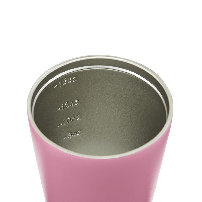 Reusable Cup | Grande 475ml/16oz - Bubblegum Made By Fressko Coffee cup