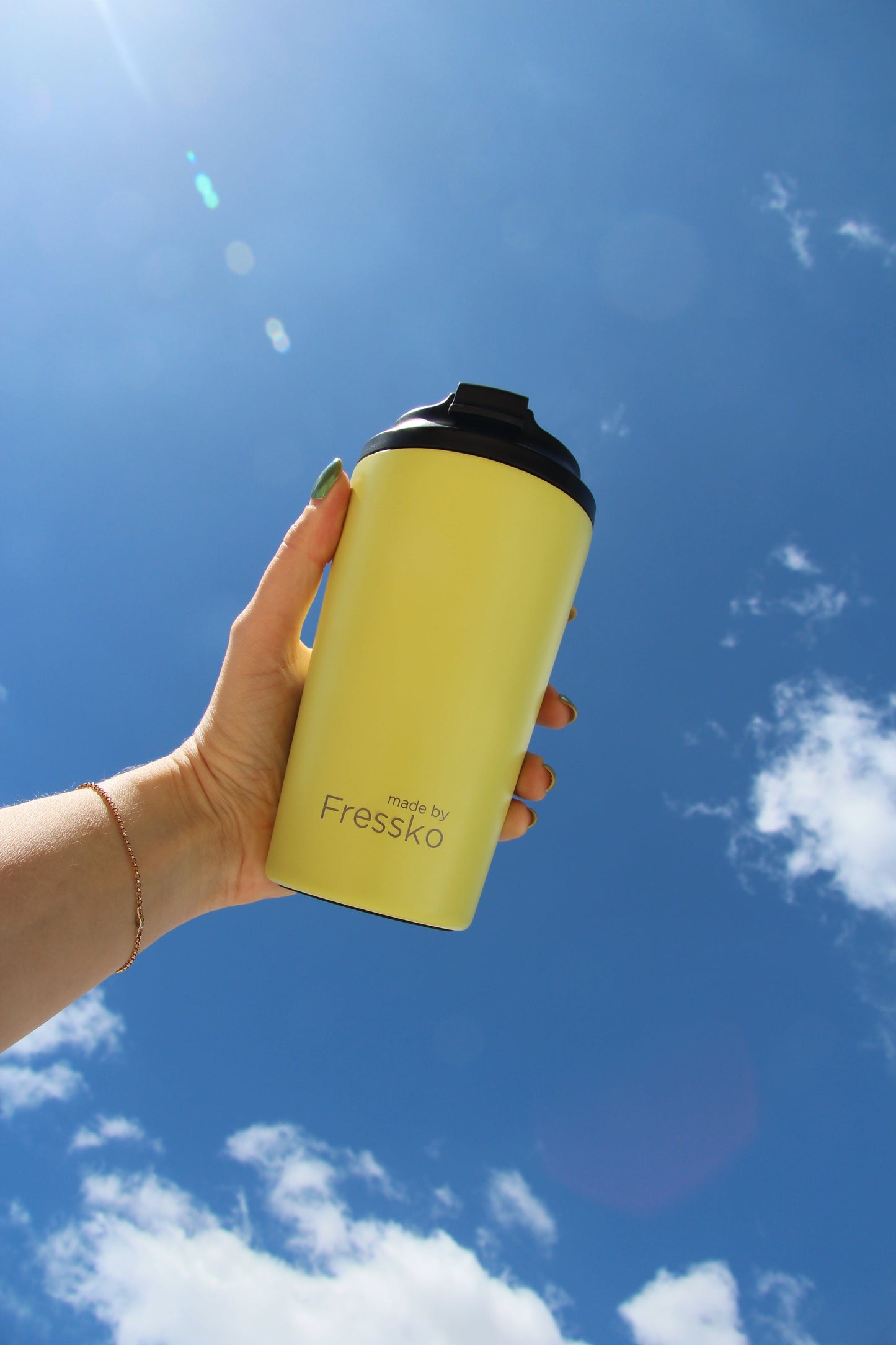 Reusable Cup | Grande 475ml/16oz - Sherbet Made By Fressko Coffee cup