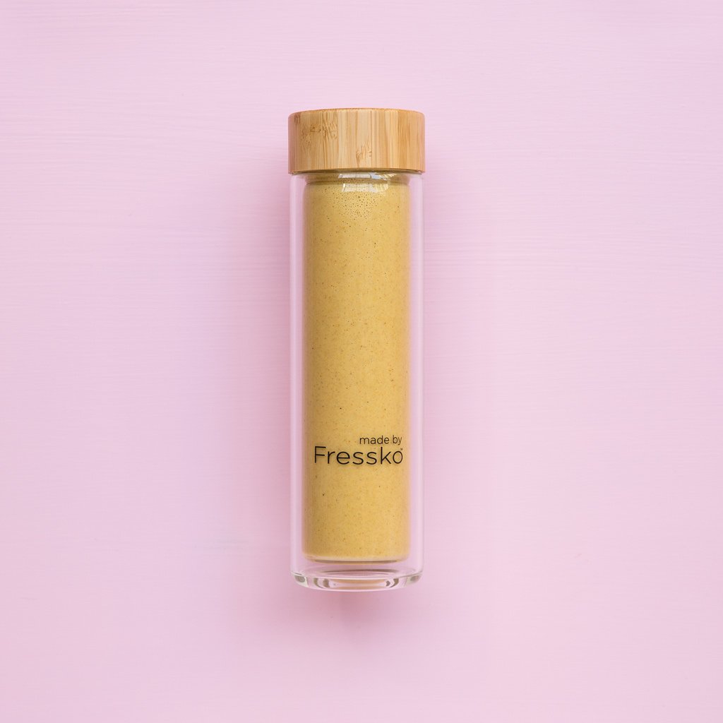 Ginger spice smoothie in a fressko flask