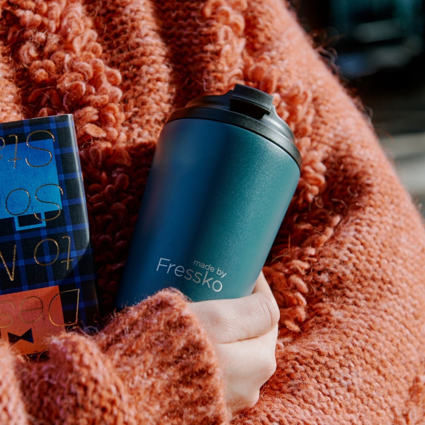 Reusable Cup | Camino 340ml/12oz - Emerald Made By Fressko Coffee cup