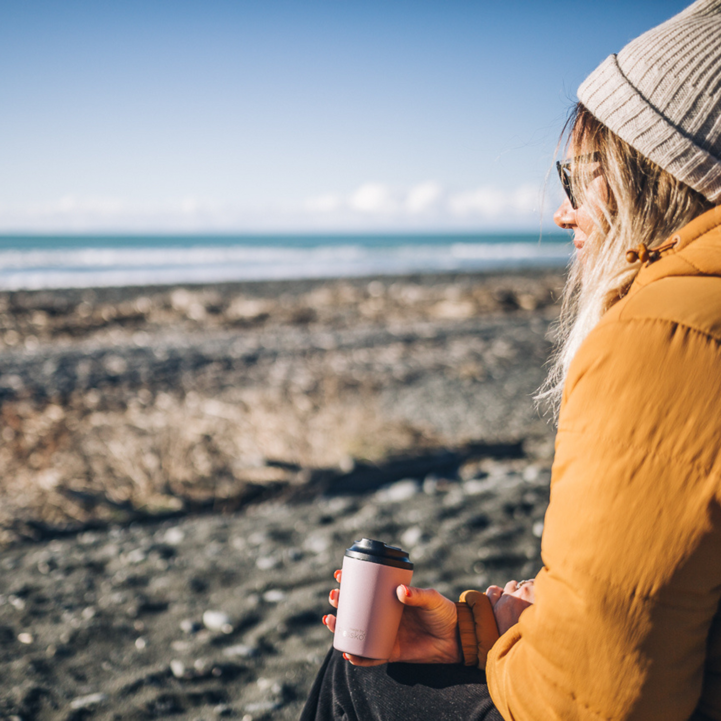 Reusable Cup | Bino | Lilac | Stainless Steel | 227ml/8oz