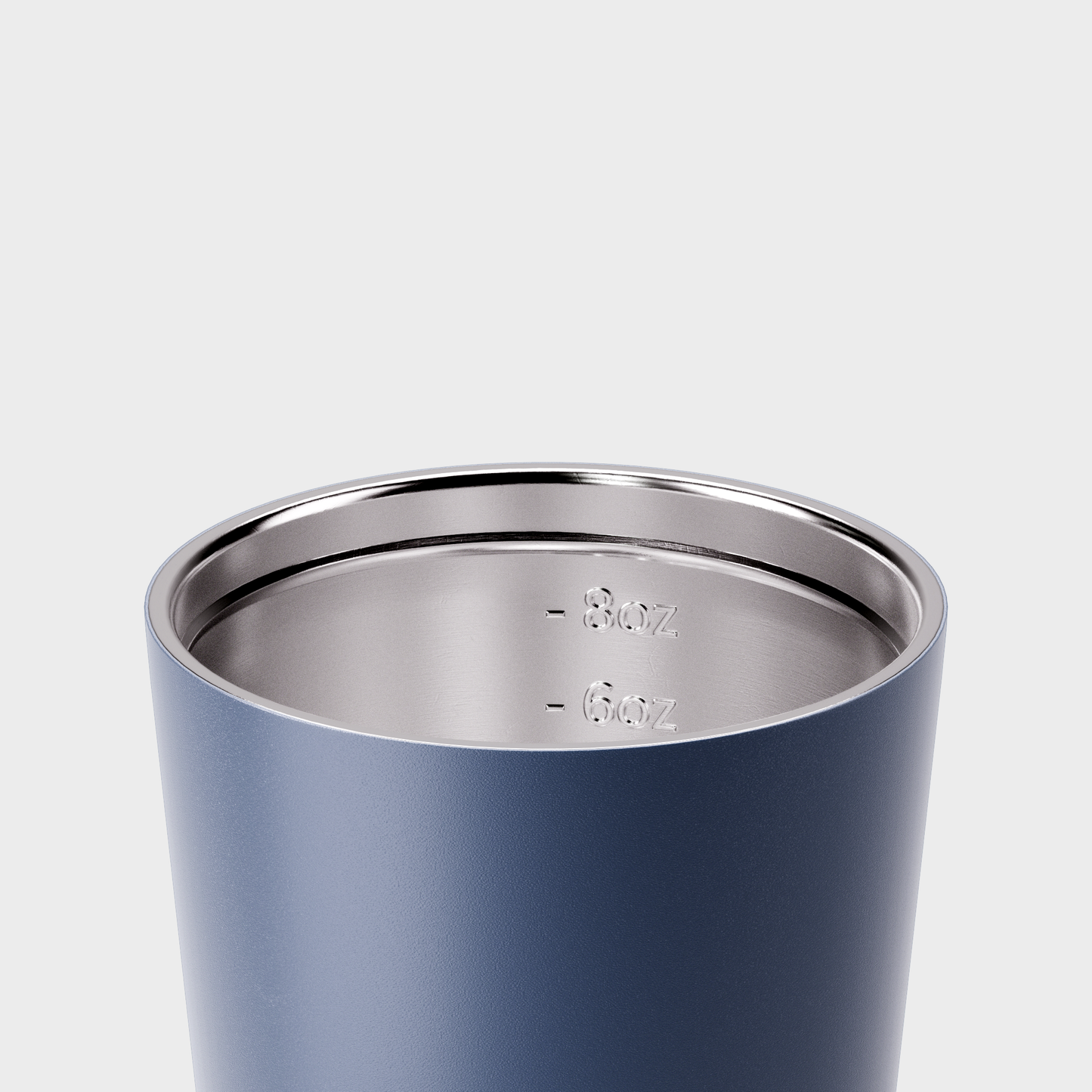Reusable Cup | Bino | Denim | Stainless Steel | 227ml/8oz