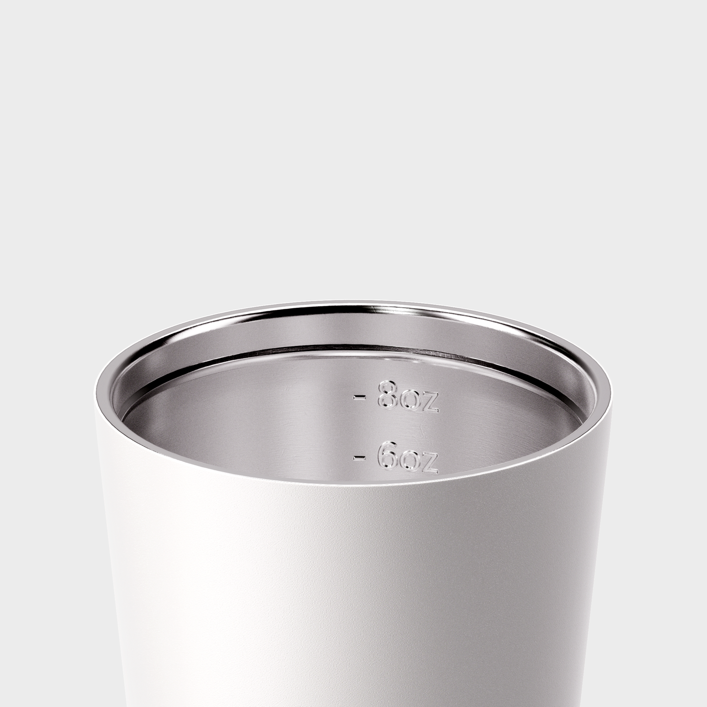 Reusable Cup | Bino | Frost | Stainless Steel | 227ml/8oz