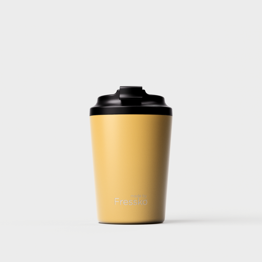 Reusable Cup | Bino | Canary | Stainless Steel | 227ml/8oz
