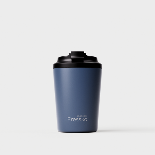 Reusable Cup | Bino | Denim | Stainless Steel | 227ml/8oz