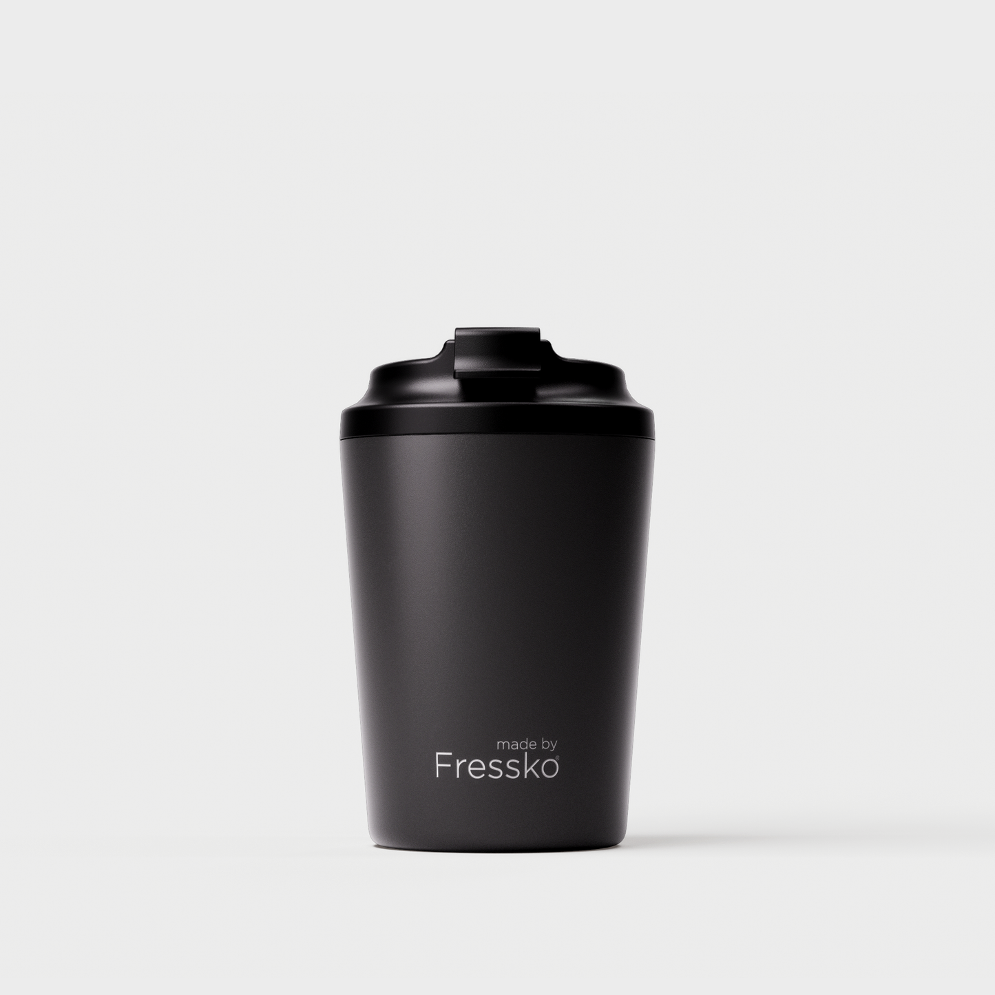 Reusable Cup | Bino | Coal | Stainless Steel | 227ml/8oz