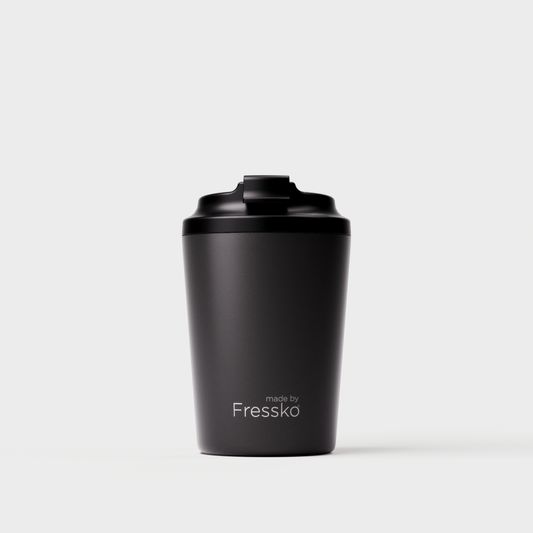 Reusable Cup | Bino | Coal | Stainless Steel | 227ml/8oz