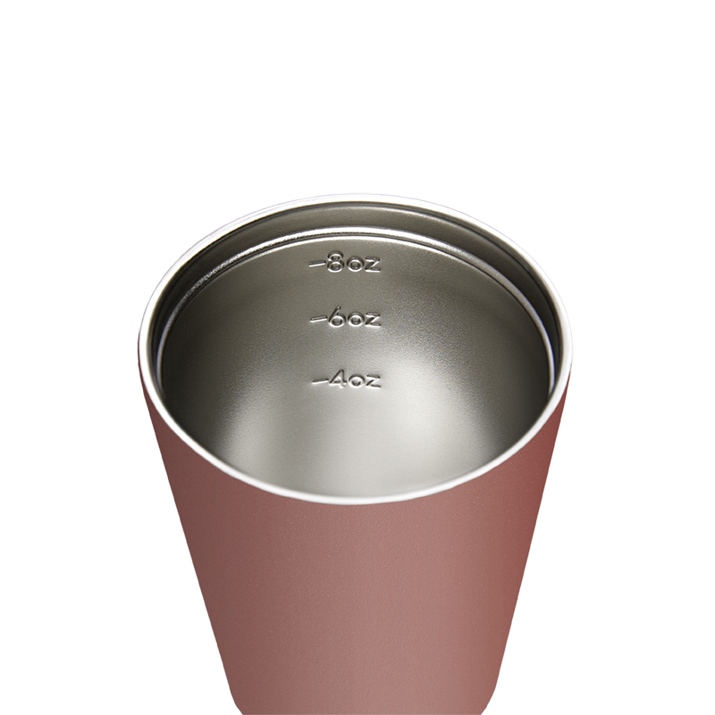 Reusable Cup | Bino | Tuscan | Stainless Steel | 227ml/8oz