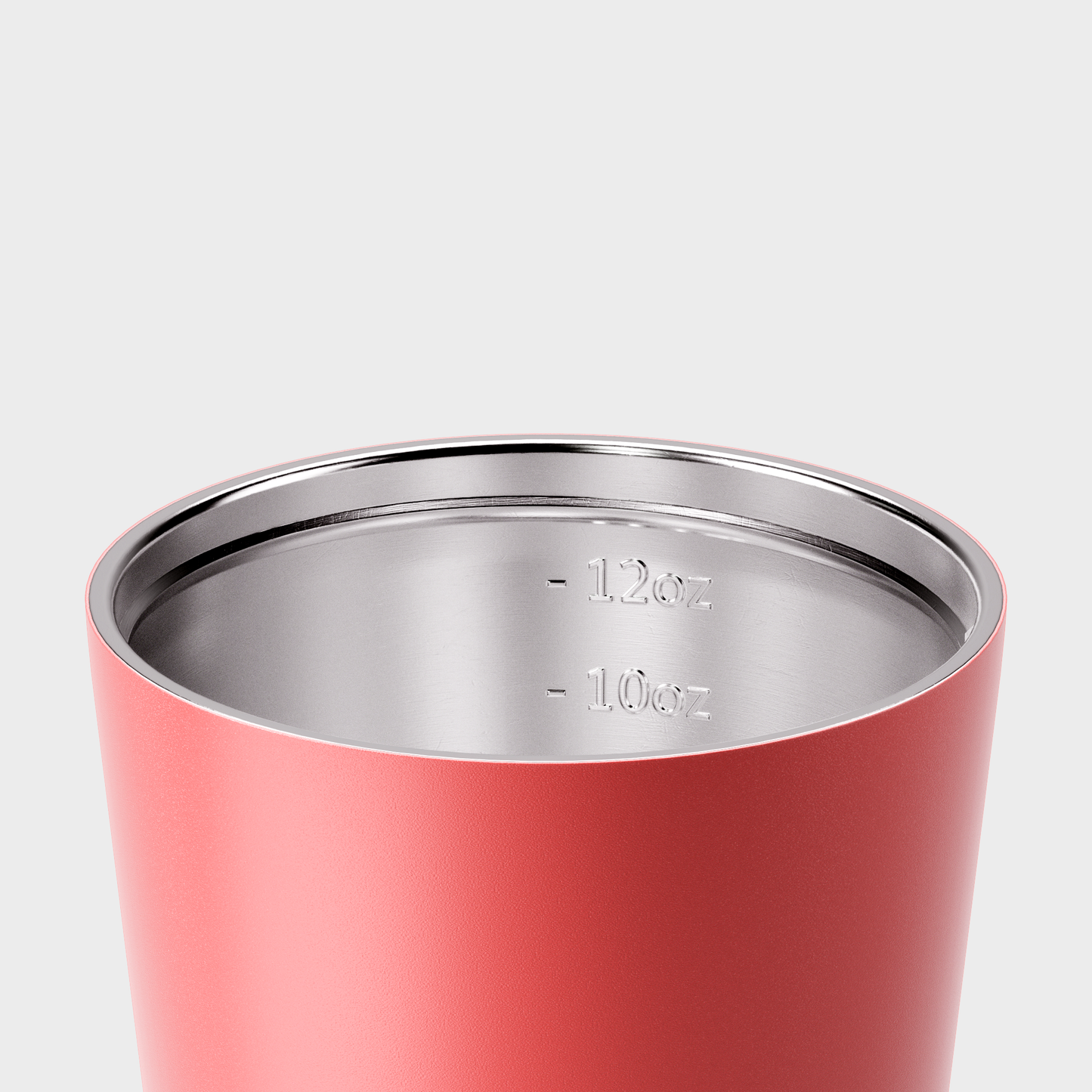 Reusable Cup | Camino | Coral | Stainless Steel | 340ml/12oz