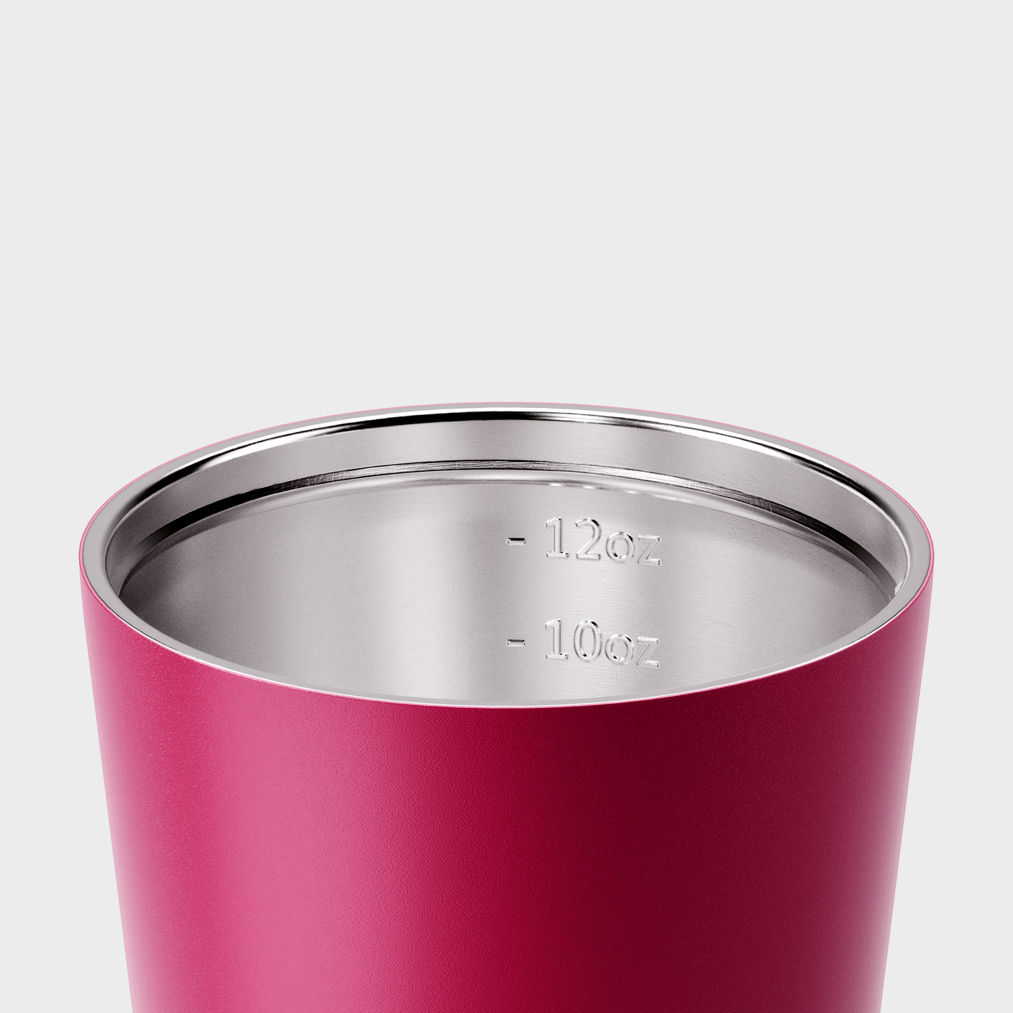 Reusable Cup | Camino | Rouge | Stainless Steel | 340ml/12oz