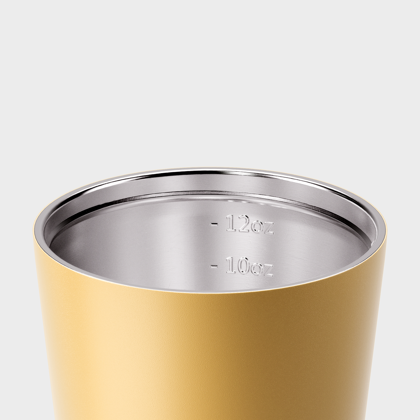 Reusable Cup | Camino | Canary | Stainless Steel | 340ml/12oz