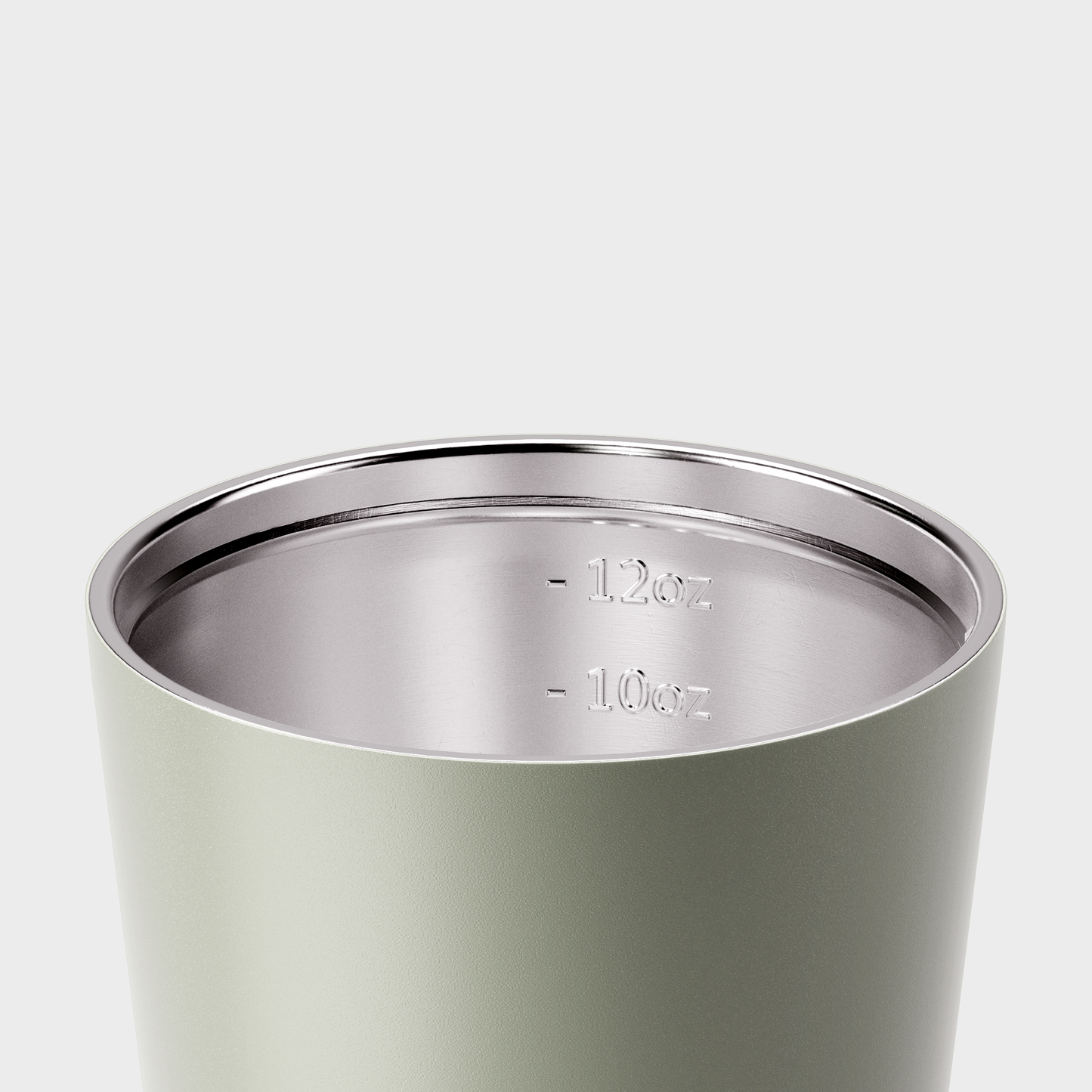 Reusable Cup | Camino | Sage | Stainless Steel | 340ml/12oz