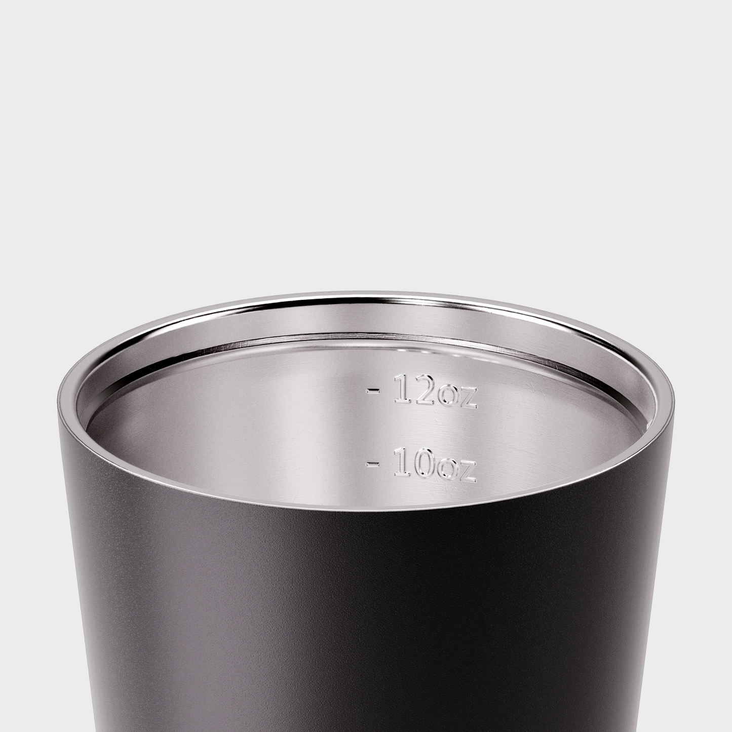 Reusable Cup | Camino | Coal | Stainless Steel | 340ml/12oz