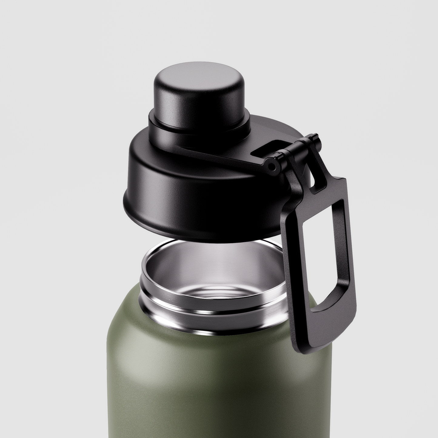 Drink Bottle | Core | Khaki | Stainless Steel | 1L/33oz