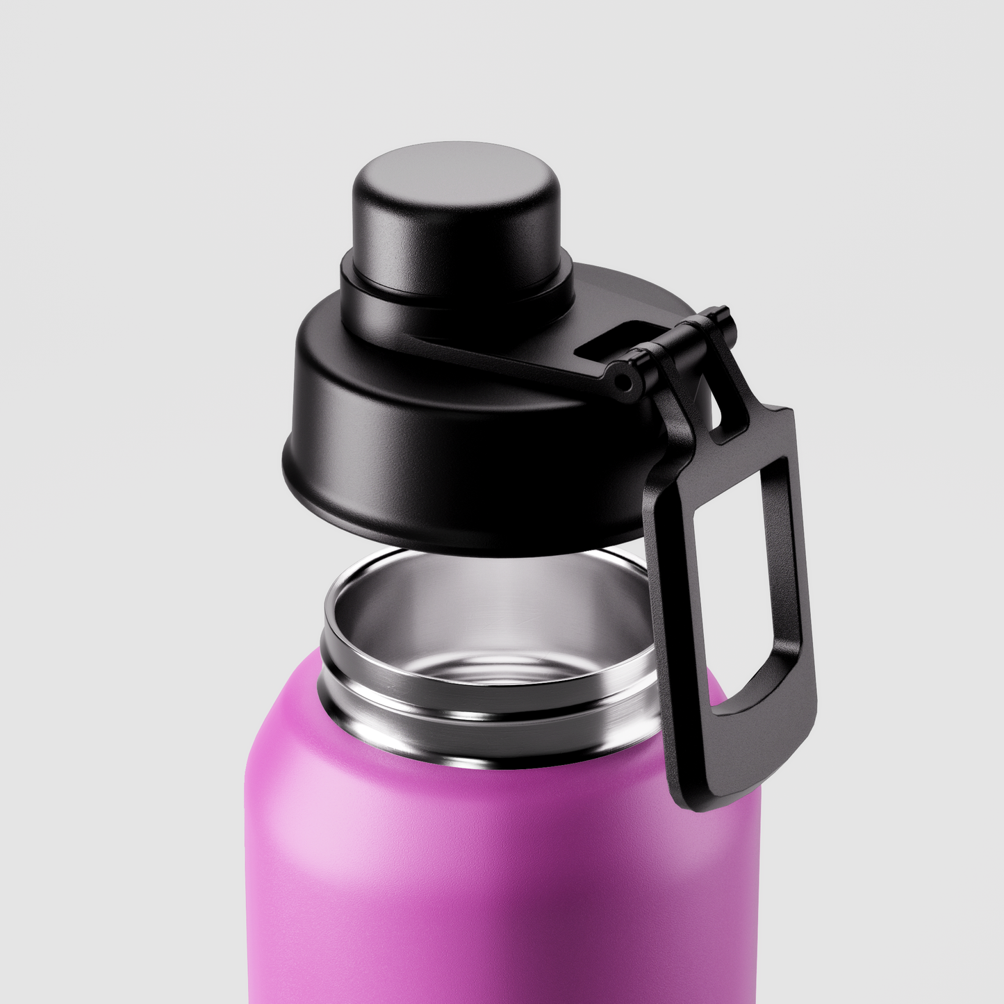 Drink Bottle | Core | Bubblegum | Stainless Steel | 1L/34oz