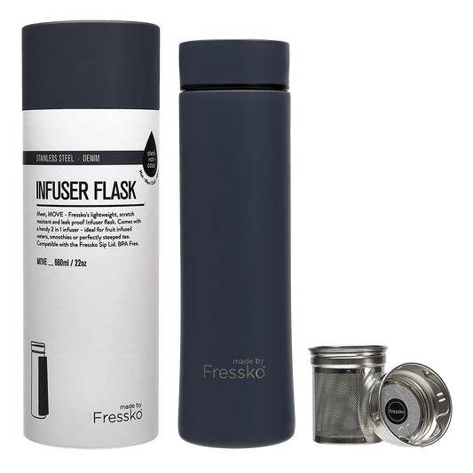 Infuser Flask | Move | Denim | 660ml/22oz