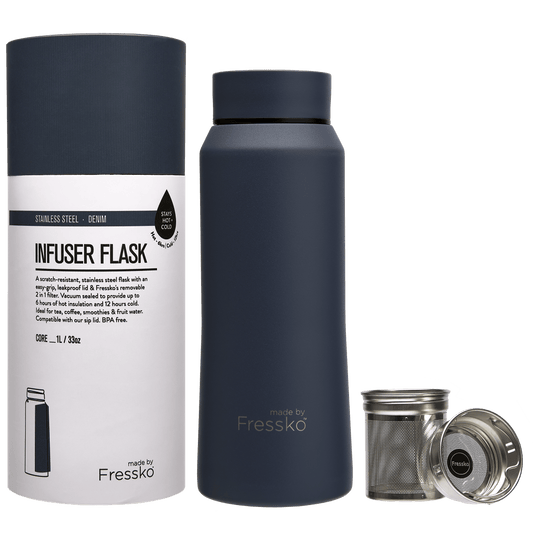 Infuser Flask | Core | Denim | 1L/33oz