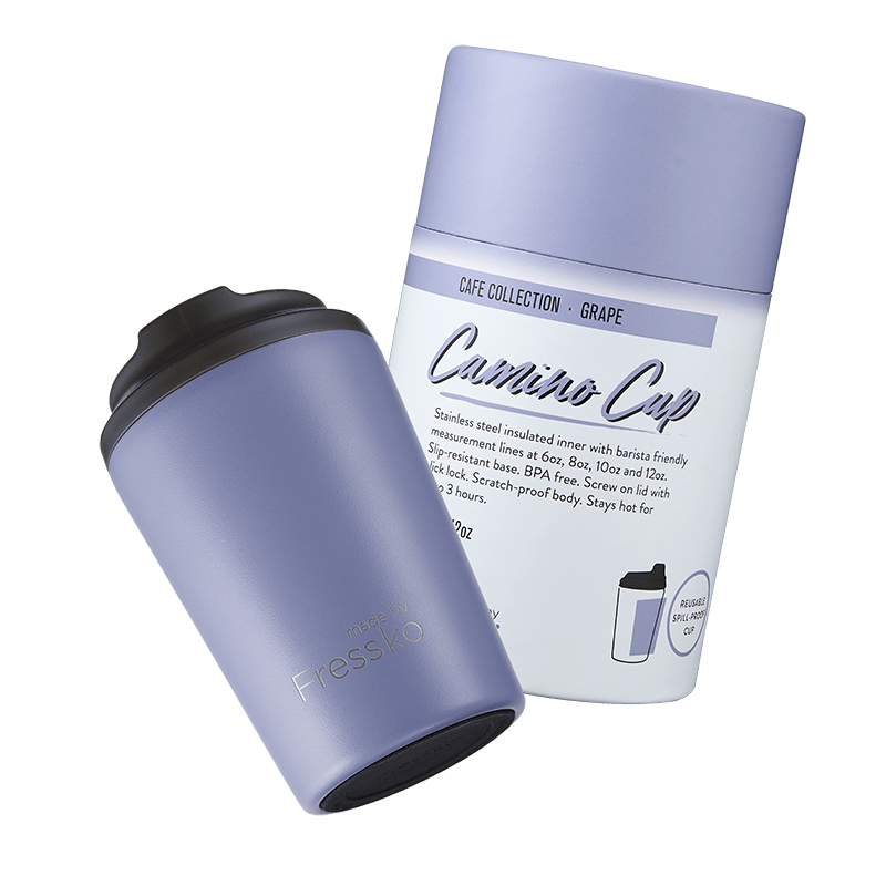 Reusable Cup | Camino 340ml/12oz - Grape Made By Fressko Coffee cup