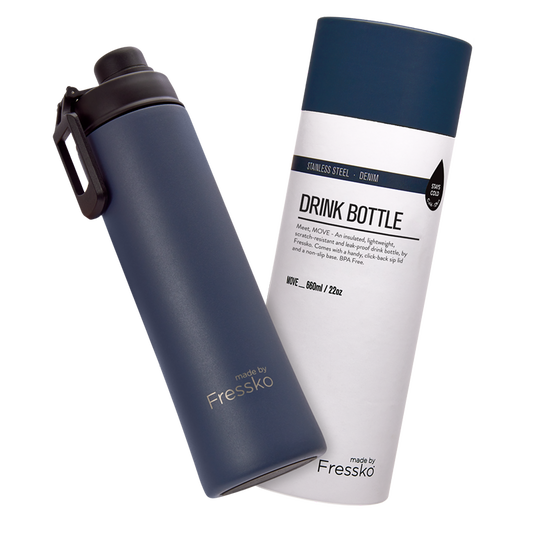 Drink Bottle | Move | Denim | 660ml/22oz