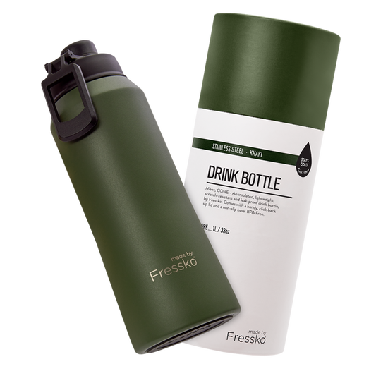 Drink Bottle | Core | Khaki | 1L/33oz