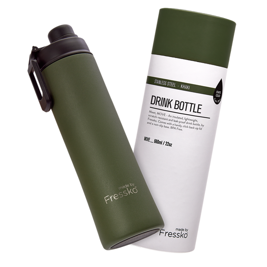 Drink Bottle | Move | Khaki | 660ml/22oz