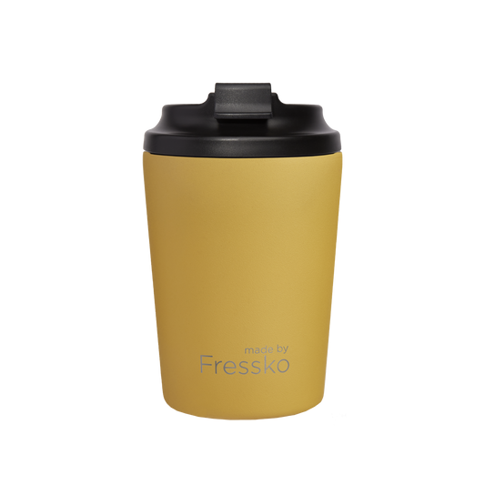 Reusable Cup | Bino | Canary | Stainless Steel | 227ml/8oz