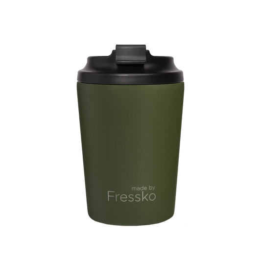 Reusable Cup | Bino | Khaki | Stainless Steel | 227ml/8oz
