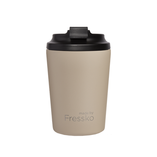 Reusable Cup | Bino | Oat | Stainless Steel | 227ml/8oz