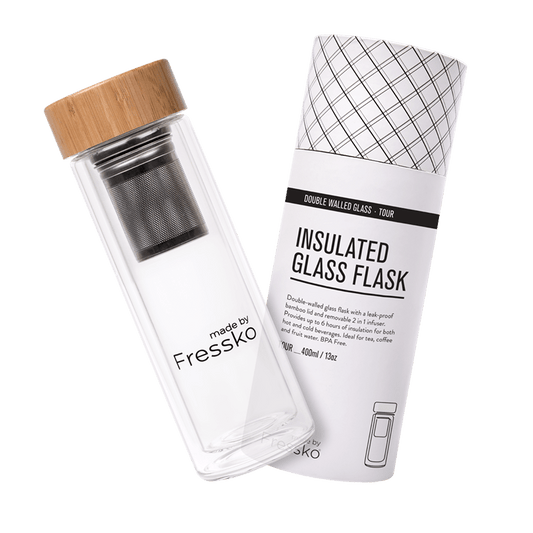 Glass Infuser Flask | TOUR | 400ml/13oz