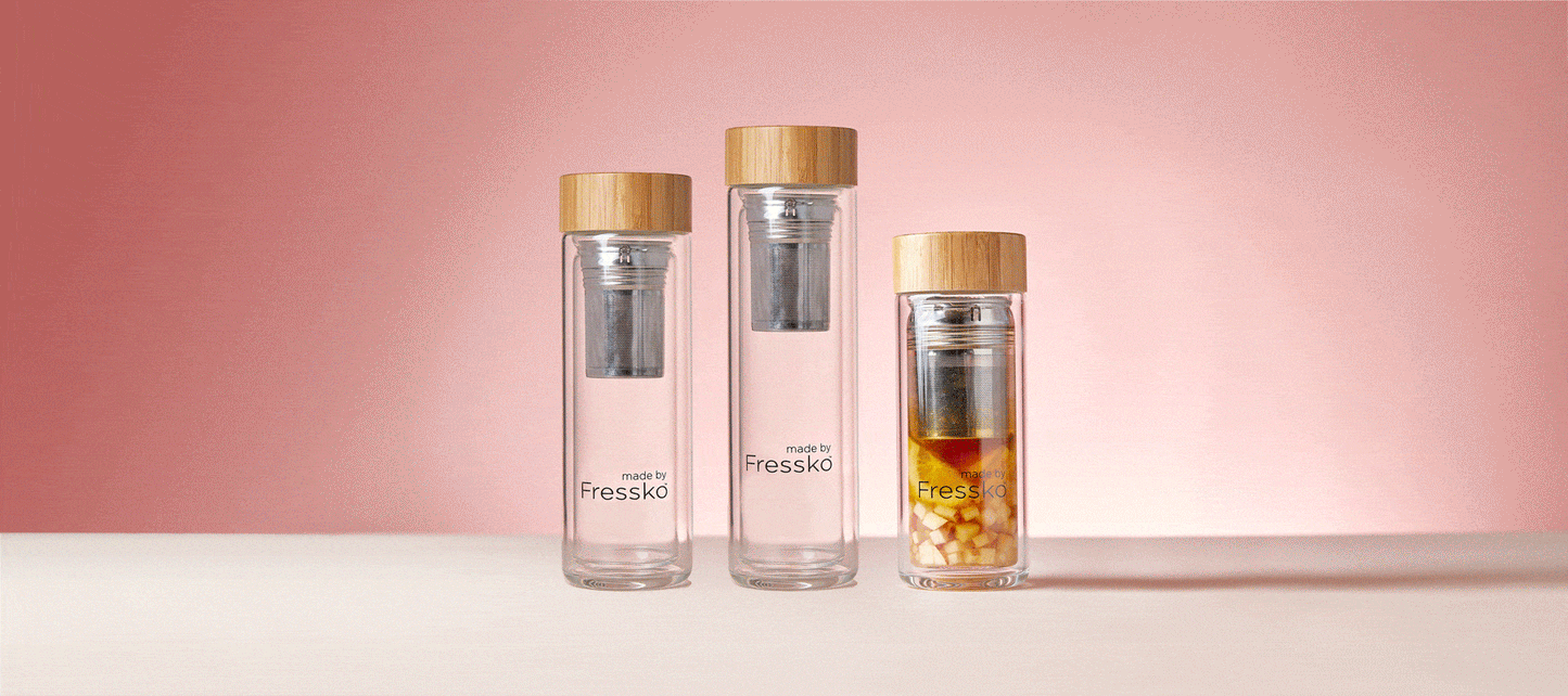 Glass Infuser Flask | Lift | Flask | Glass | 500ml/16oz