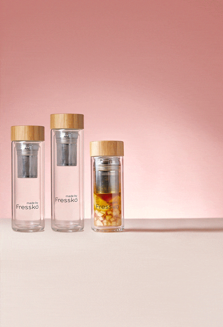 Glass Infuser Flask | Rise | Flask | Glass | 300ml/10oz